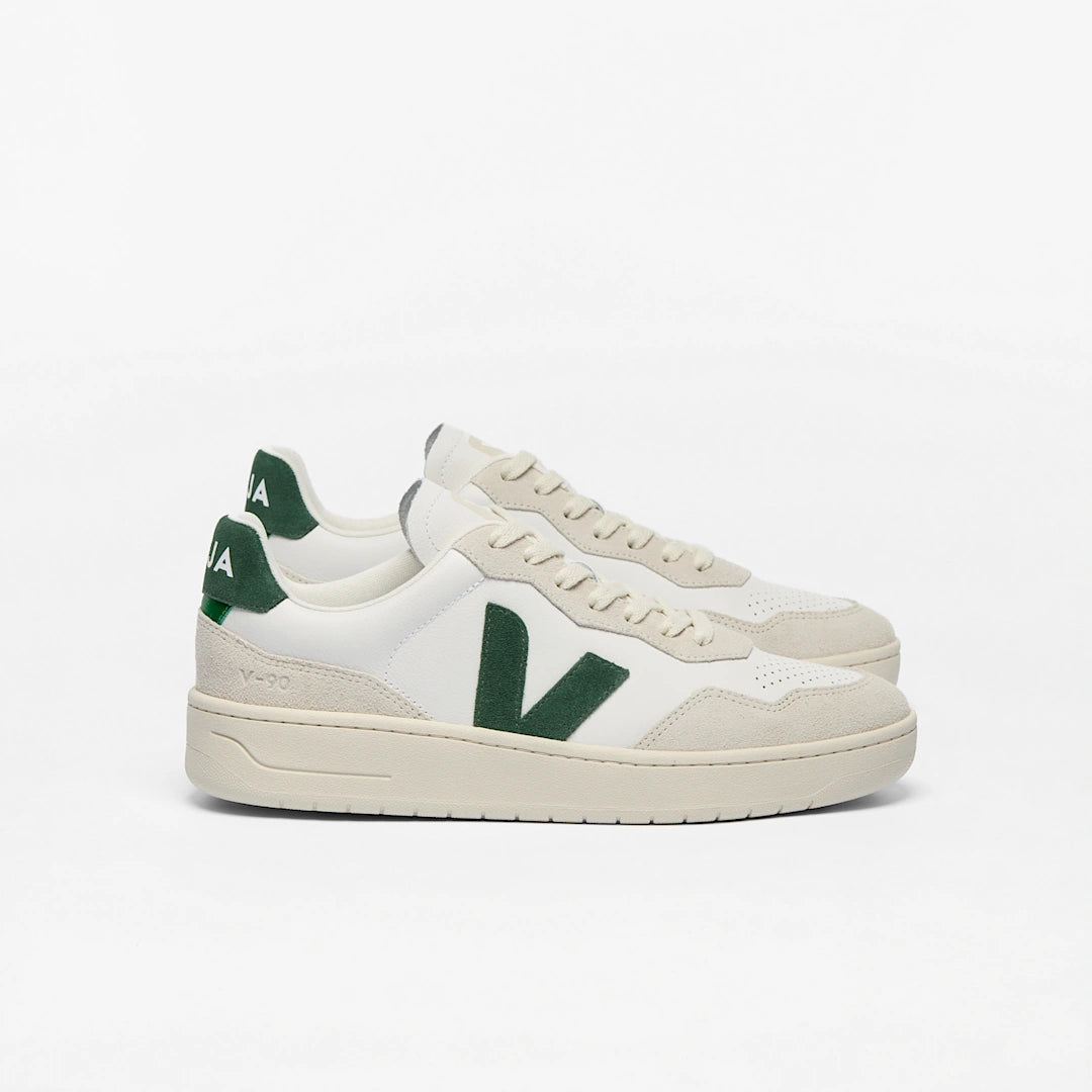 Veja miesten tennarit V-90 Leather, valkoinen