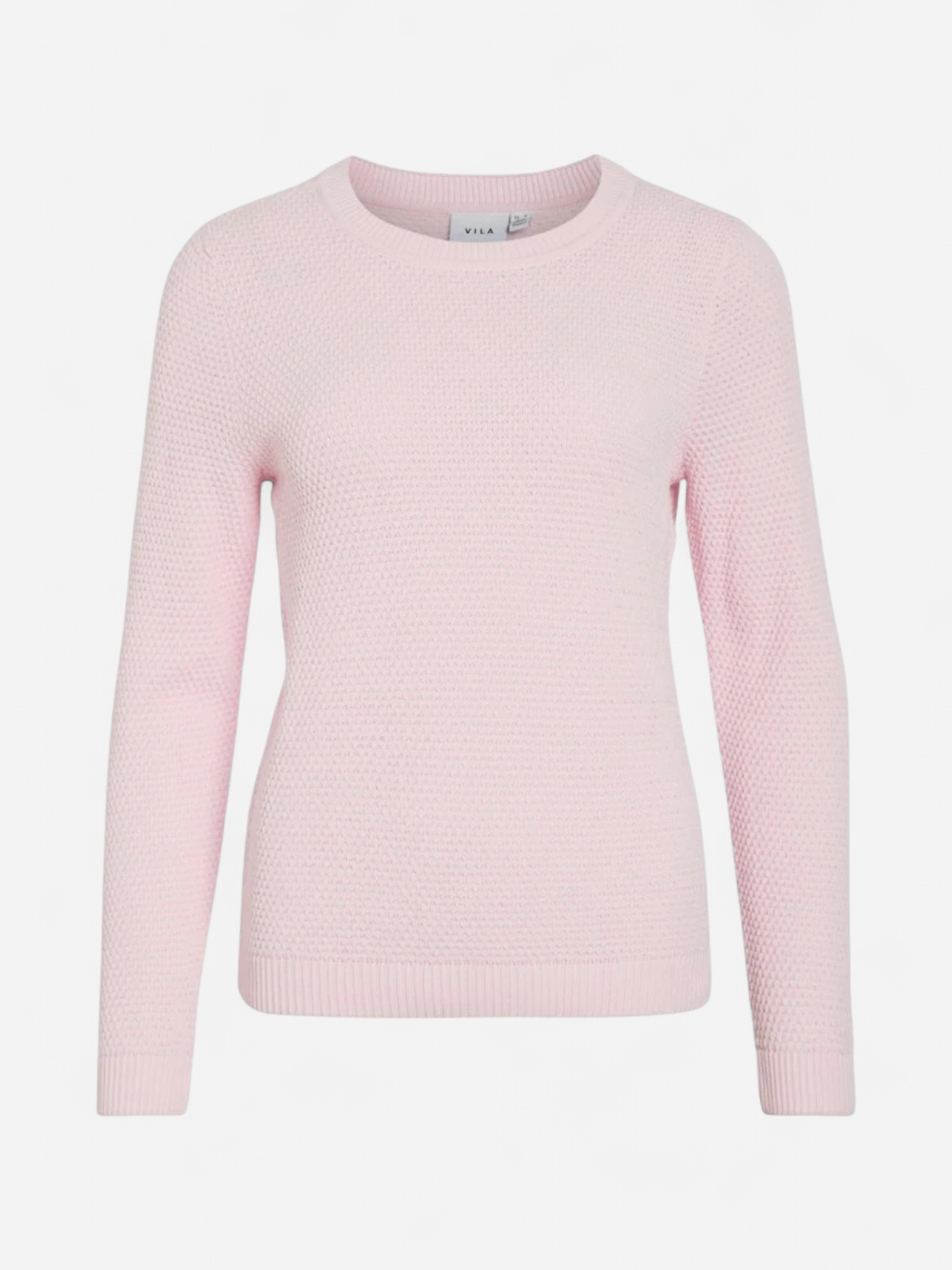 Vila naisten neulepaita VIDalo O-Neck L/S Knit Top-NOOS, Cherry Blossom - Kekäle.fi