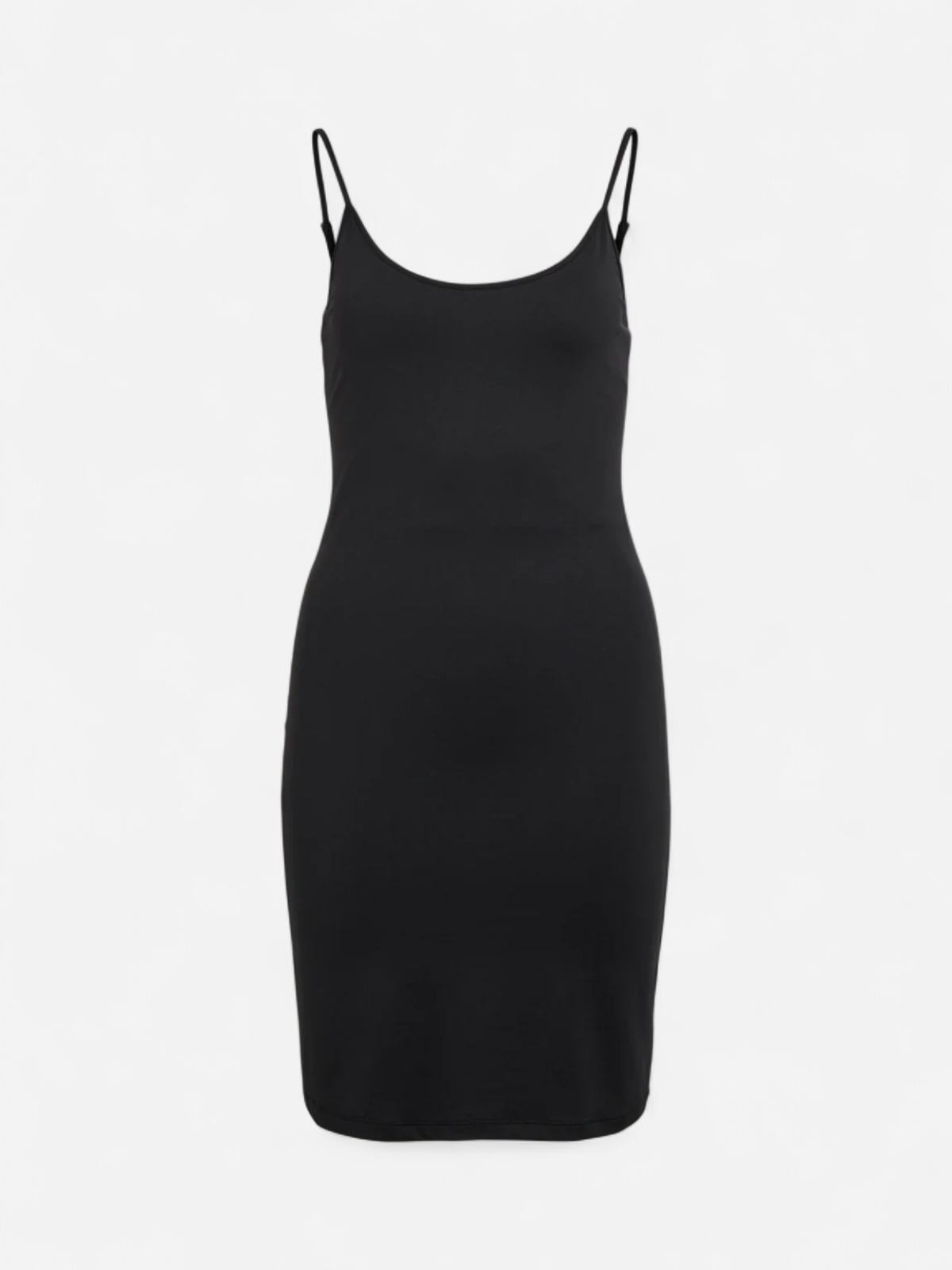 Vila alusmekko Vikenza Short Strap Dress, musta - Kekäle.fi