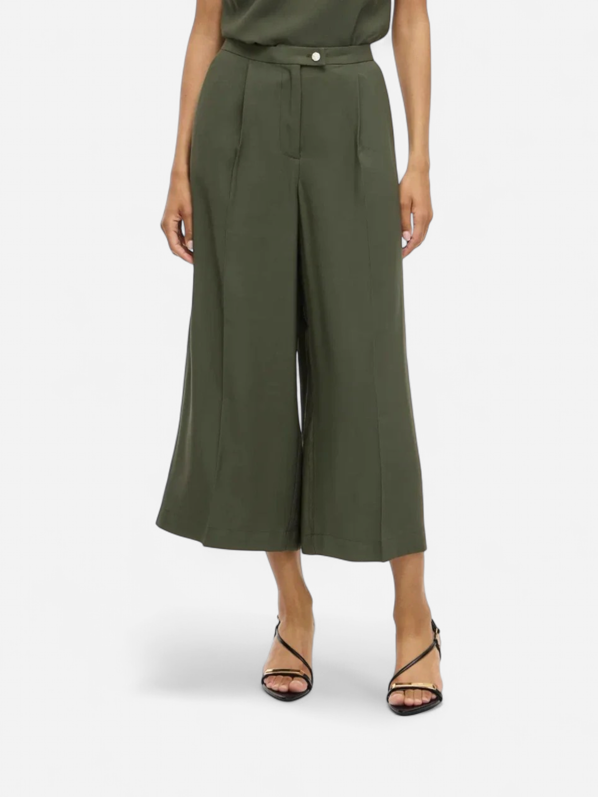 Vila naisten housut, VIMARLEE HW WIDE CULOTTE PANTS Deep Depths - Kekäle.fi