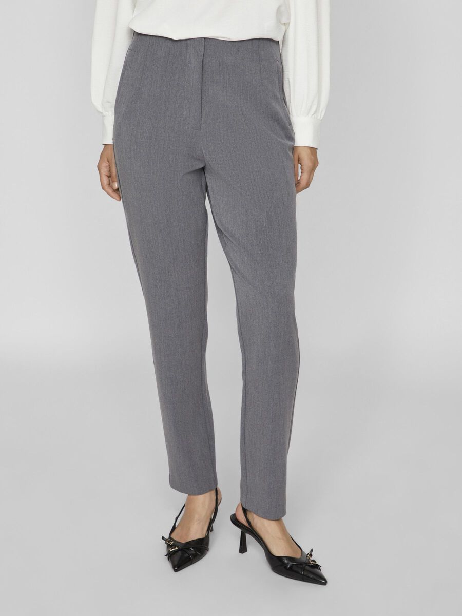 vila-naisten-housut-vivarone-hw-pants-noos-tummanharmaa-1