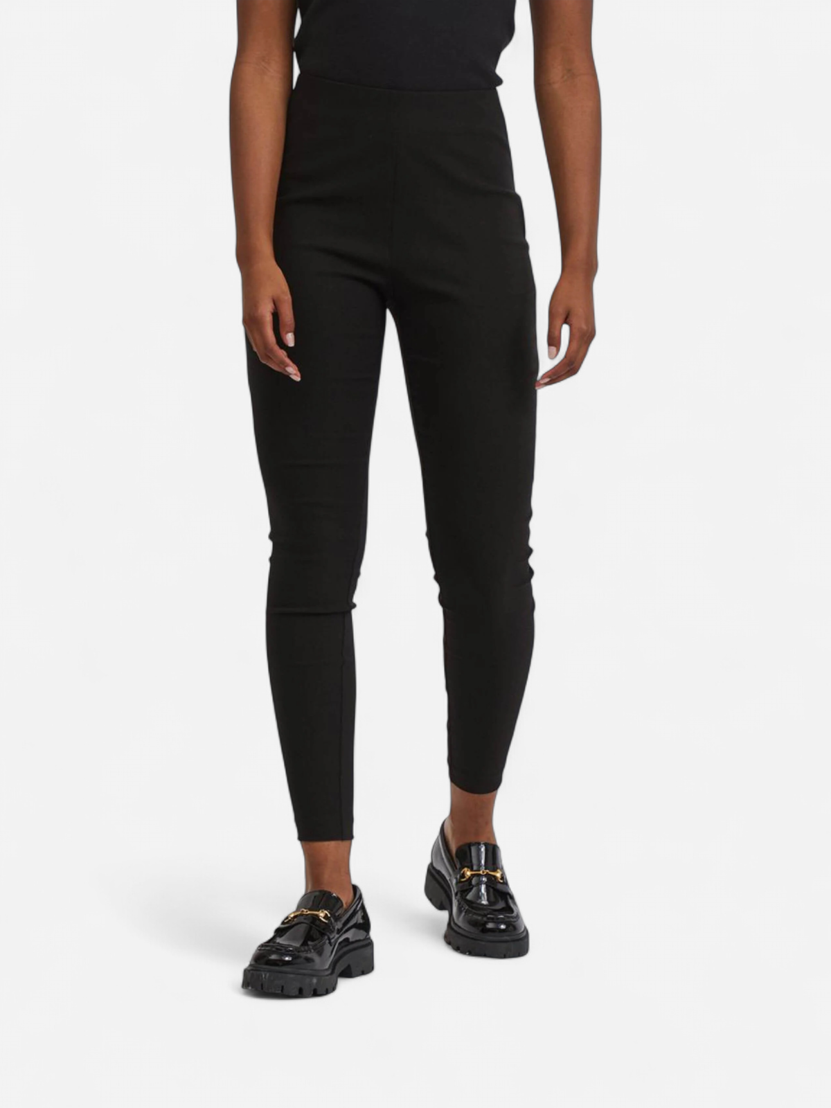 Vila Naisten Leggingsit VILAURA LOU LEGGINGS Musta - Kekäle.fi