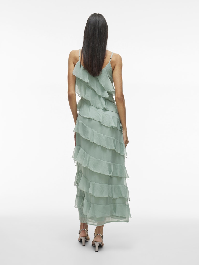 vila-naisten-mekko-viluna-strap-dress-green-milieu-2