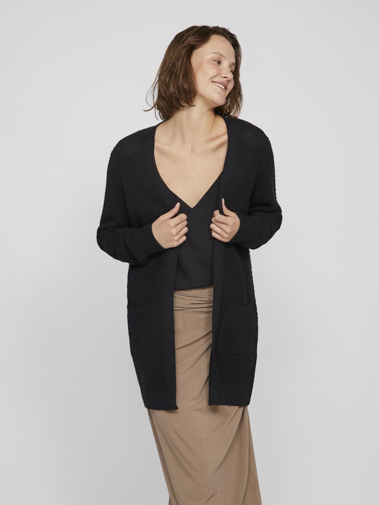 vila-naisten-neuletakki-vidalo-l-s-knit-cardigan-black-1