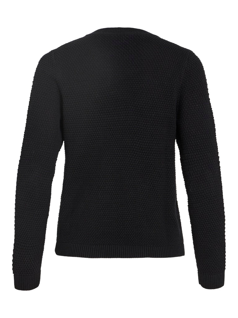 vila-neule-vidalo-o-neck-l-s-knit-top-black-4
