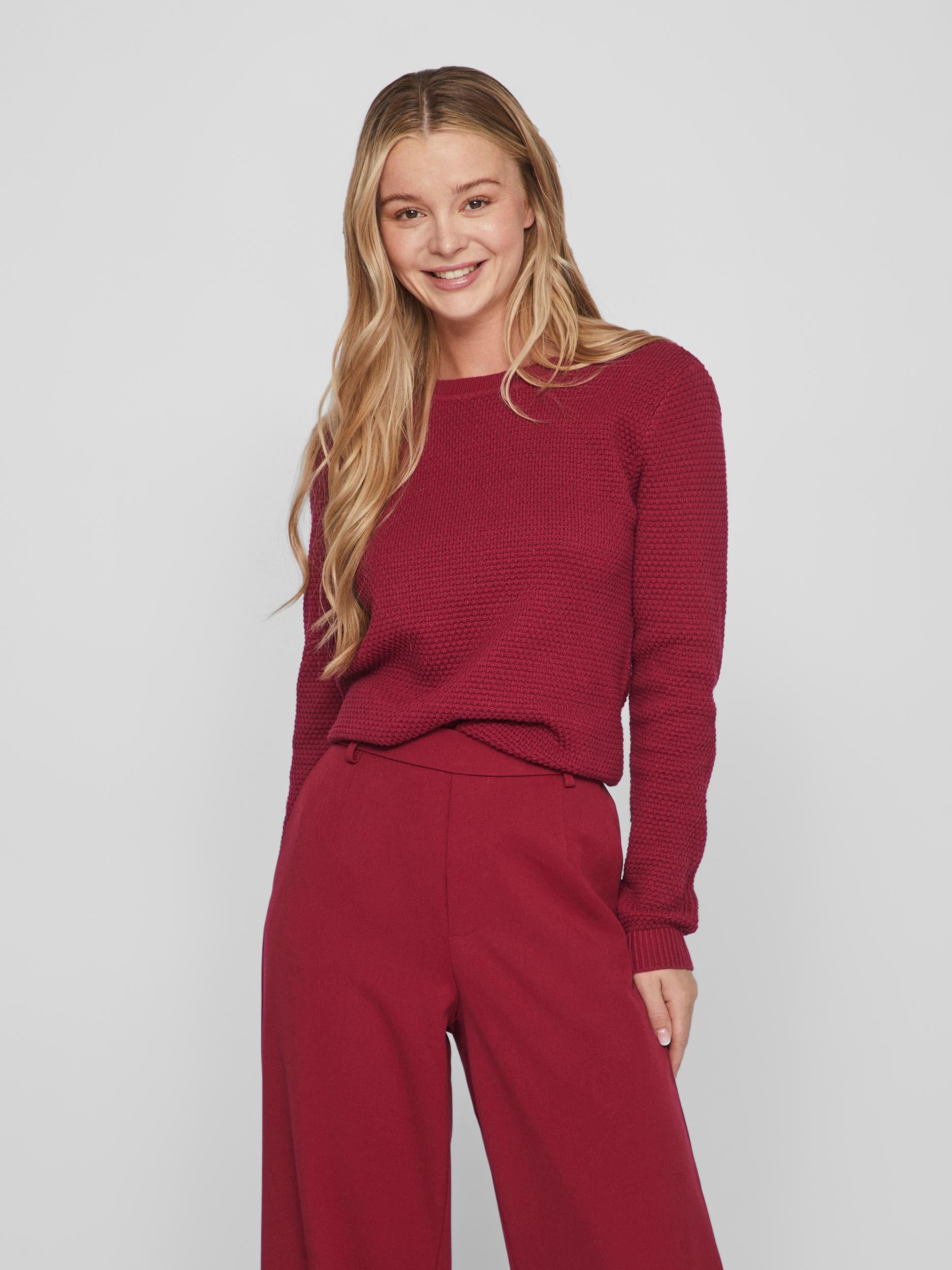 vila-neule-vidalo-o-neck-l-s-knit-top-pinkki-1