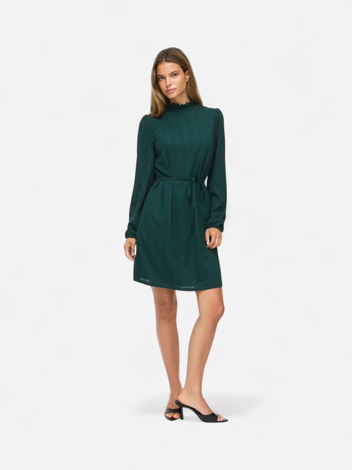VILYRI L/S SMOCK DRESS - NOOS Ponderosa Pine - Kekäle.fi
