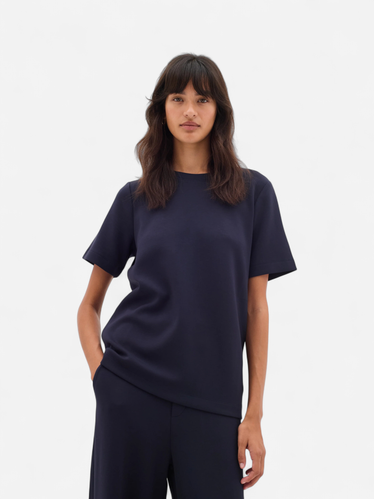 Inwear naisten t-paita VINCENTIW KARMEN TSHIRT, Marine Blue - Kekäle.fi