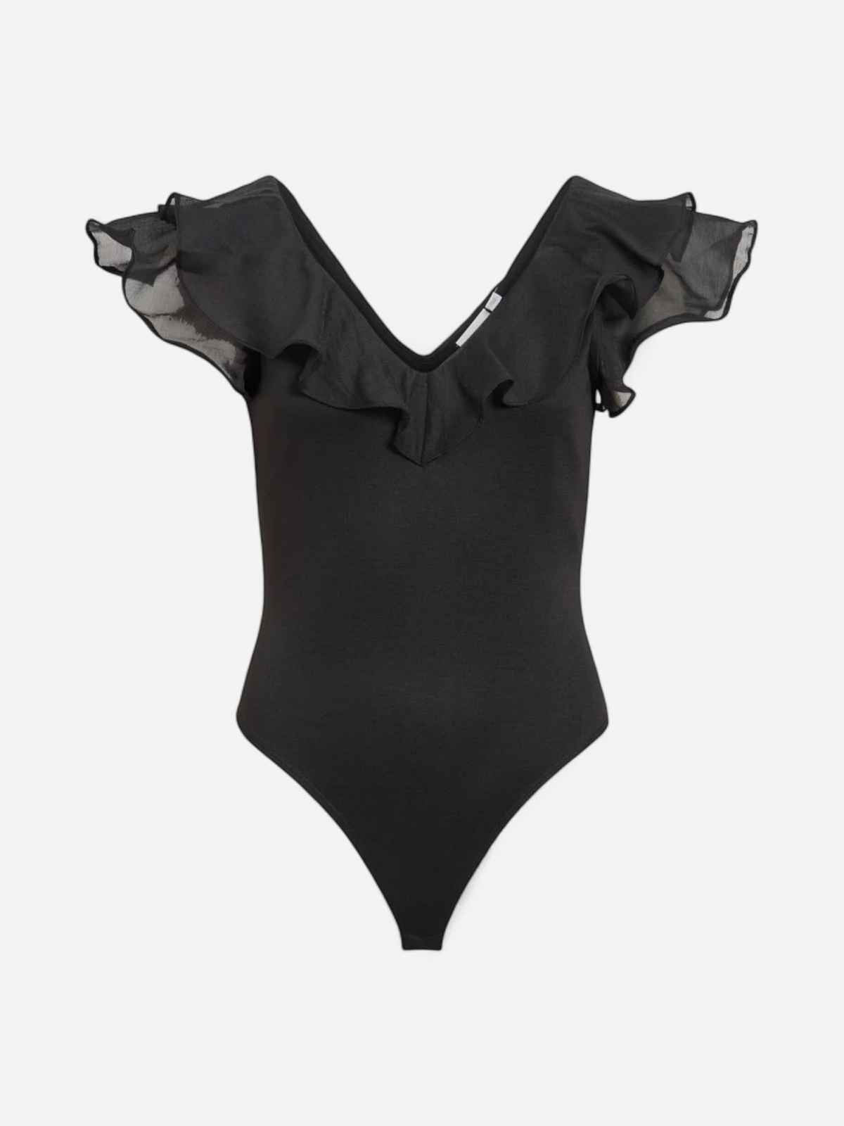 Vila naisten Toppi Vitove V-neck Bodystocking, musta - Kekäle.fi