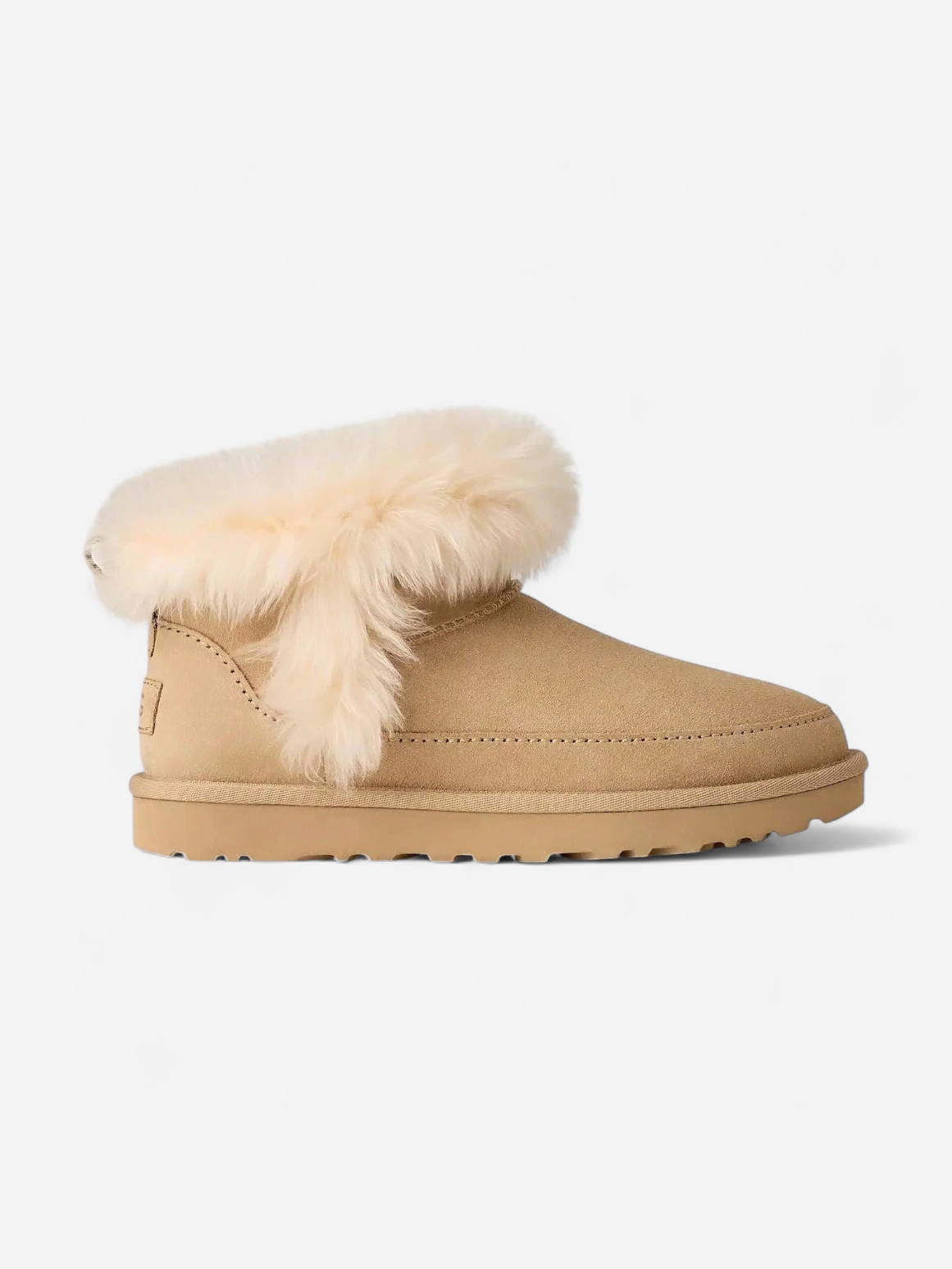 UGG naisten kengät W CLASSIC ULTRA MINI CHALET, hiekka - Kekäle.fi