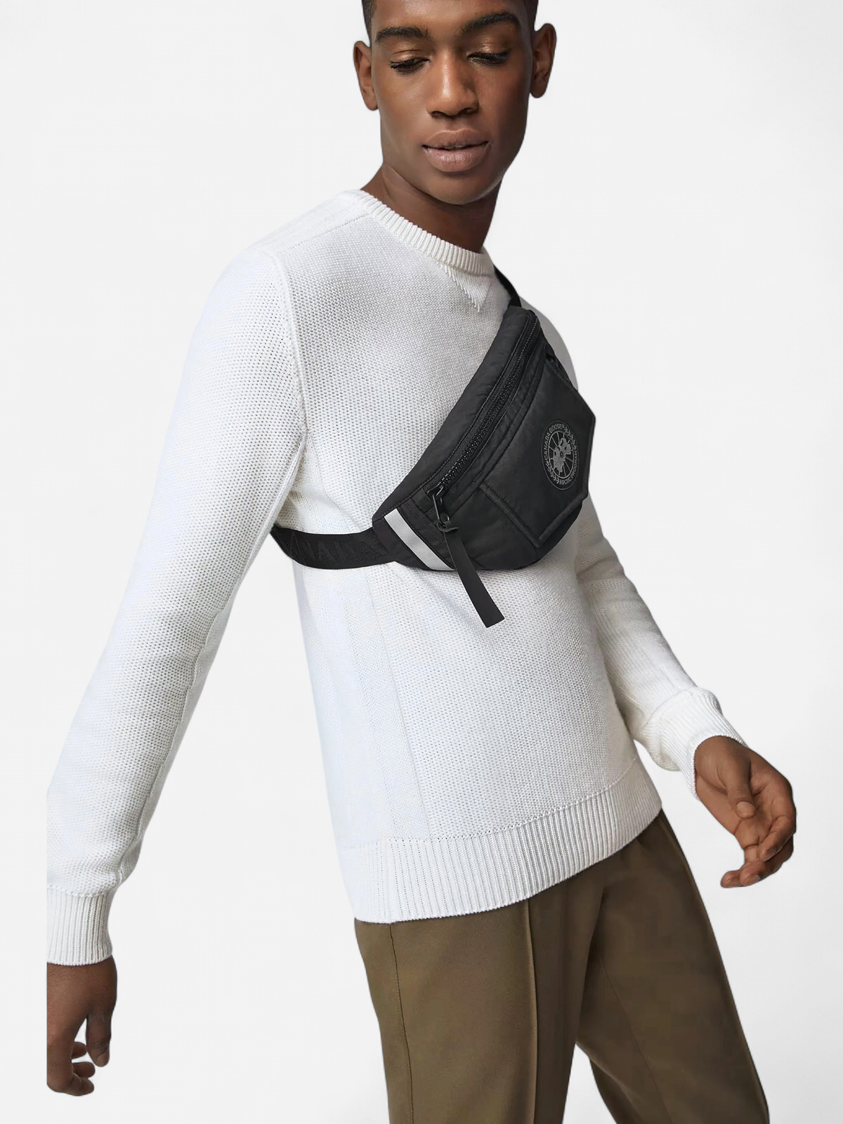 Canada Goose Unisex vyökaukku Waist Bag Black Disc, musta - Kekäle.fi