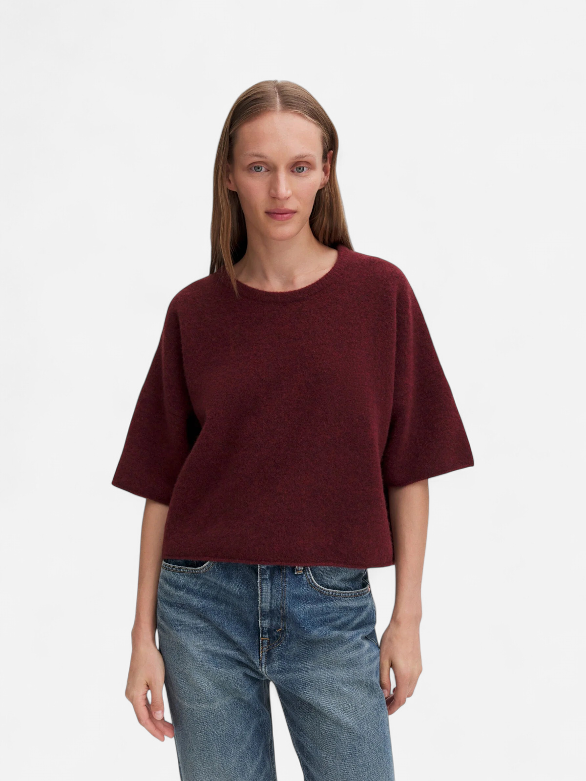 wool yak tee PUNAINEN - Kekäle.fi