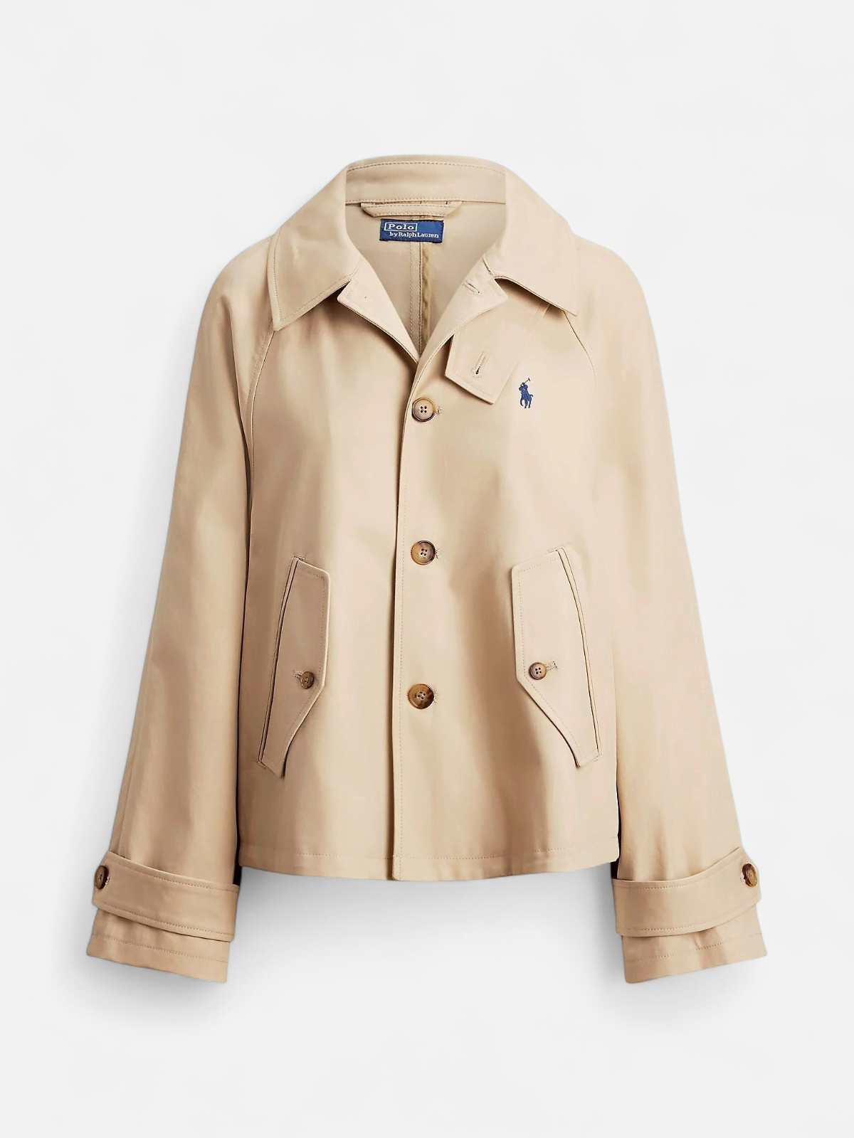 Polo Ralph Lauren naisten takki Woven Jacket, hiekka - Kekäle.fi