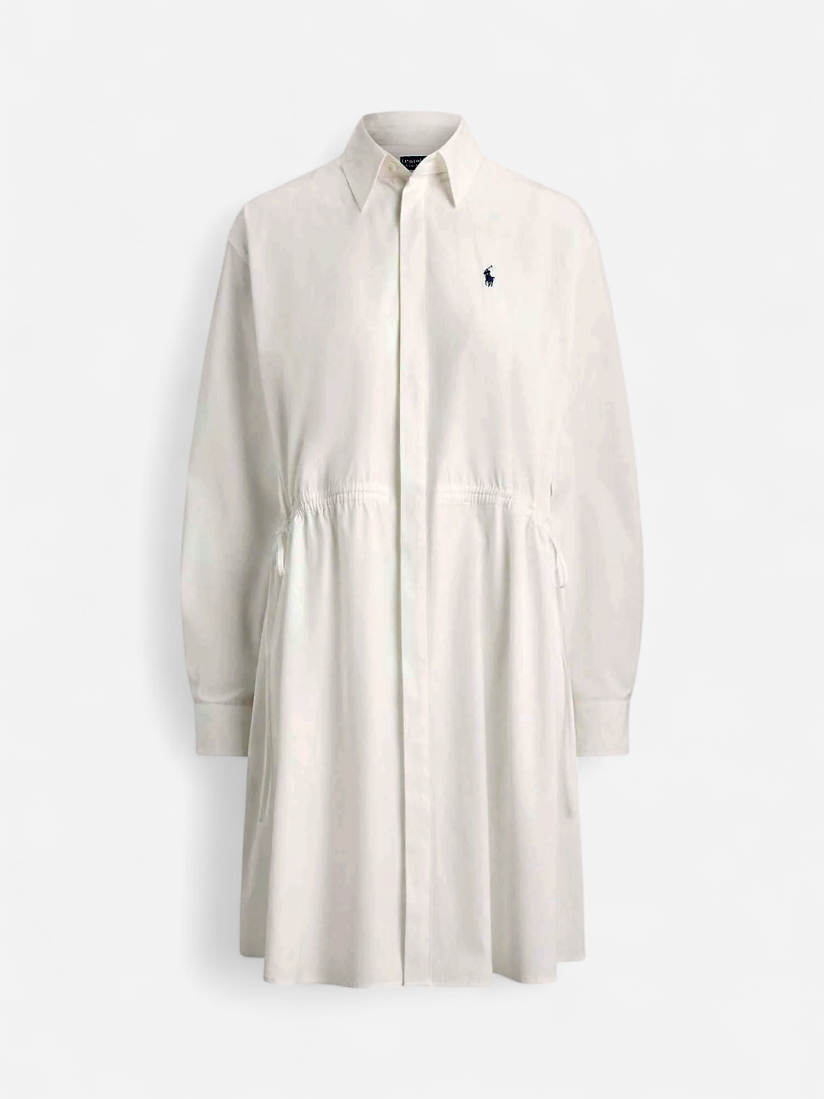 Polo Ralph Lauren mekko Woven-Shirt Dress, valkoinen - Kekäle.fi