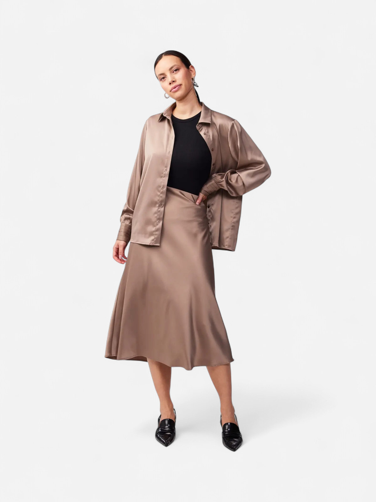 Y.A.S hame, YASPELLA HW MIDI SKIRT Fungi - Kekäle.fi