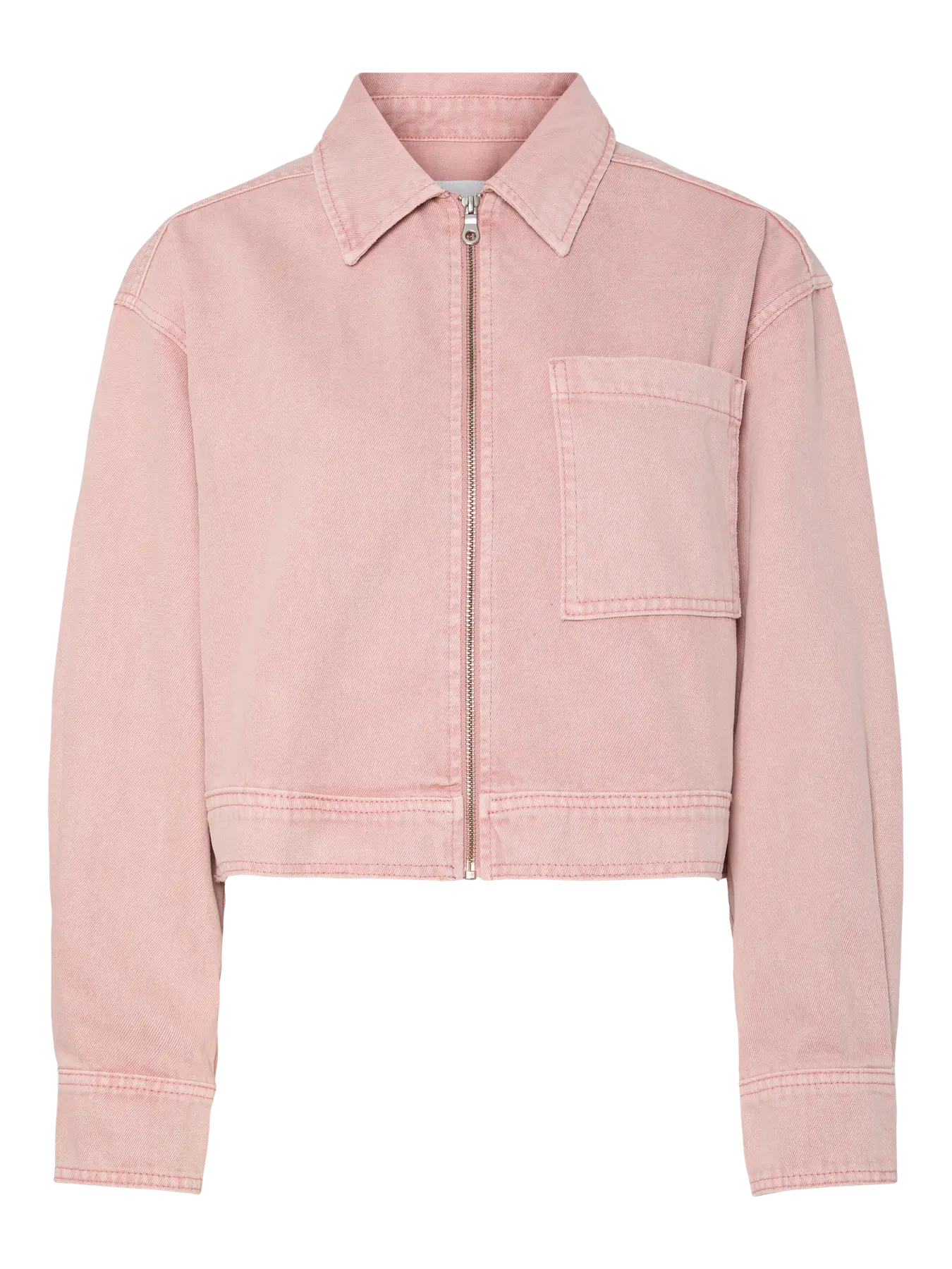 y-a-s-naisten-farkkutakki-yassun-ls-crop-denim-jacket-vaaleanpunainen-3