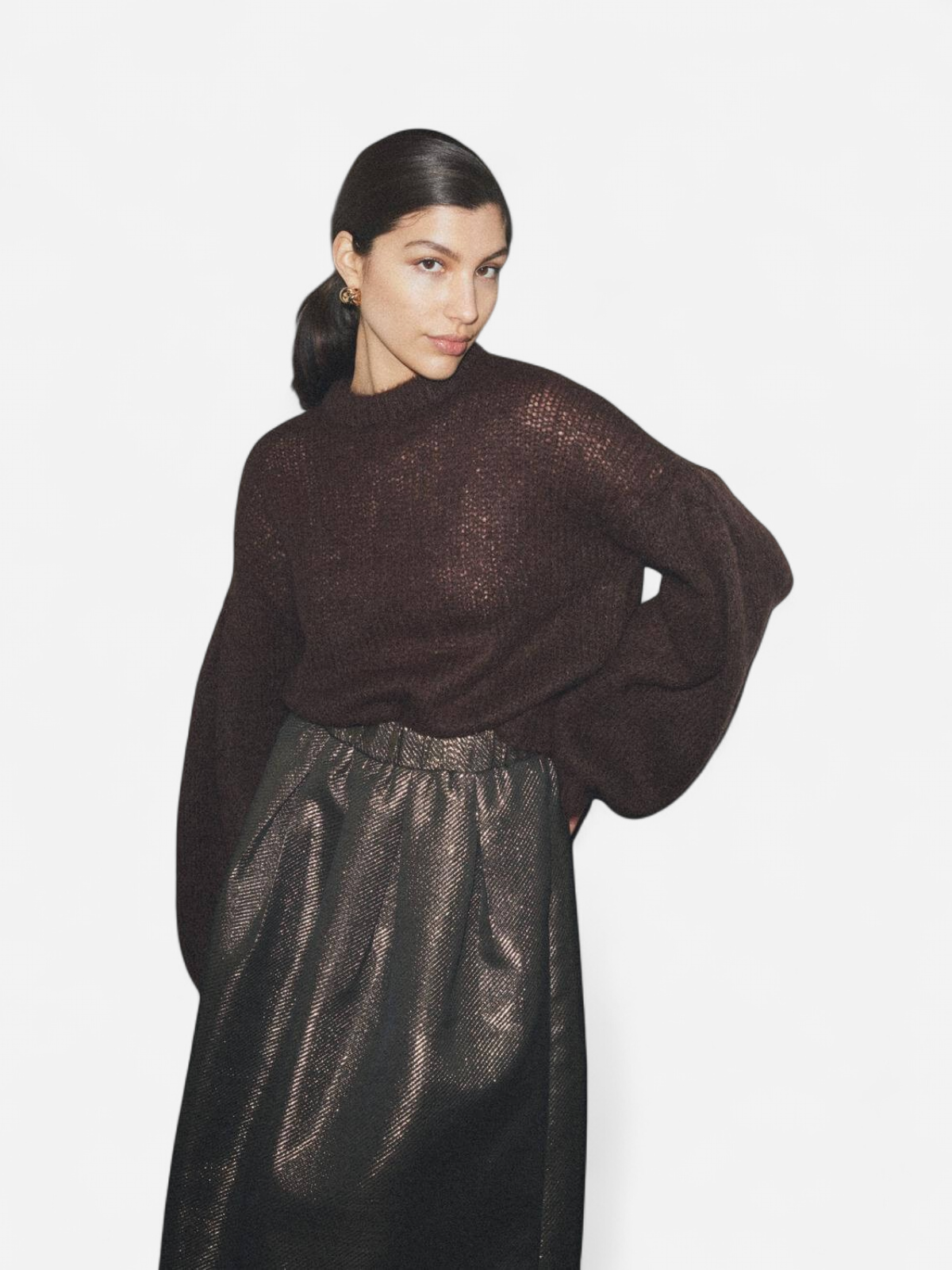 Y.A.S Naisten Hame, YASGOSH HW MIDI SKIRT Kullankeltainen - Kekäle.fi