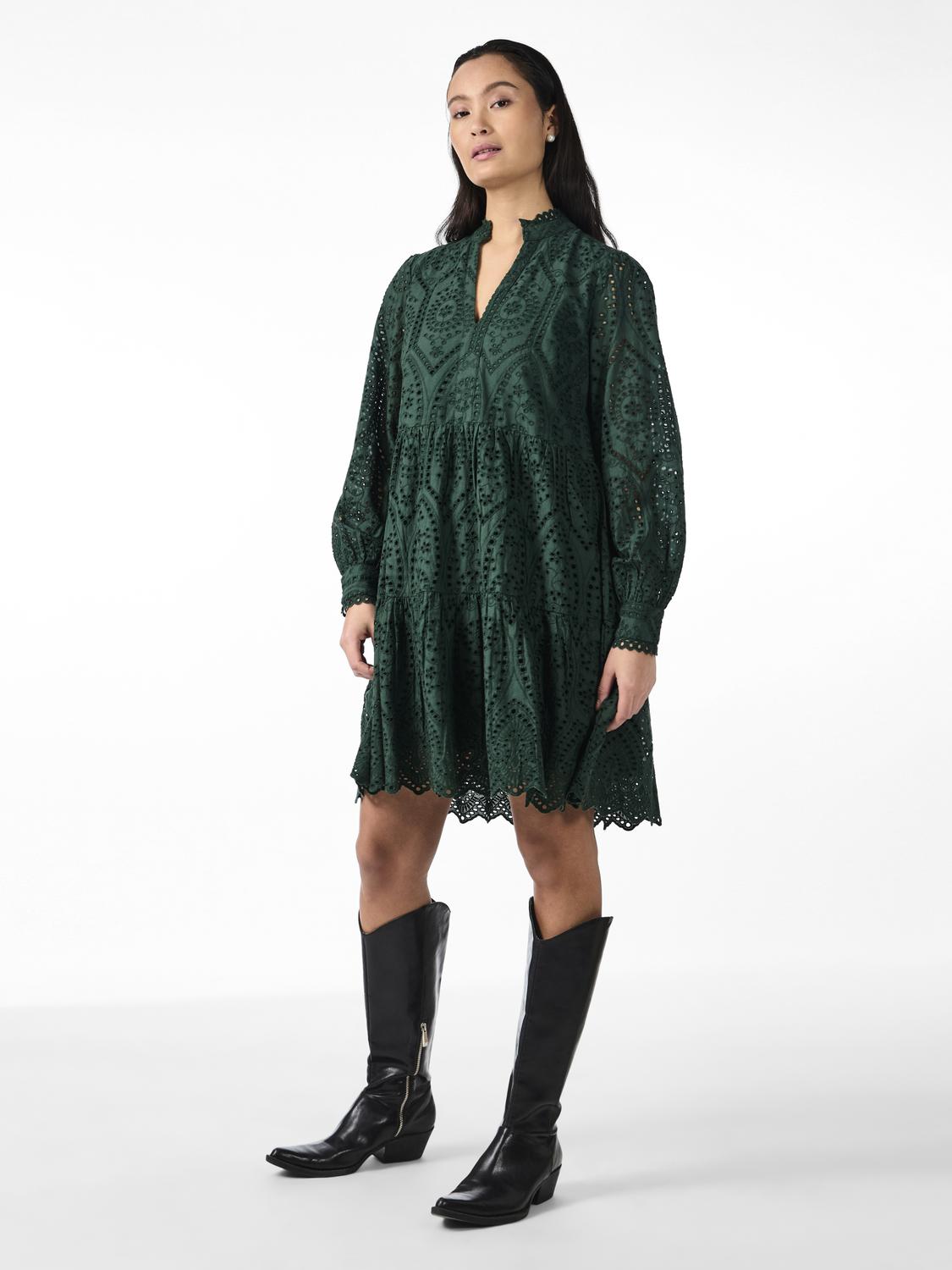 y-a-s-naisten-mekko-yasholi-ls-dress-s-tummanvihrea-3