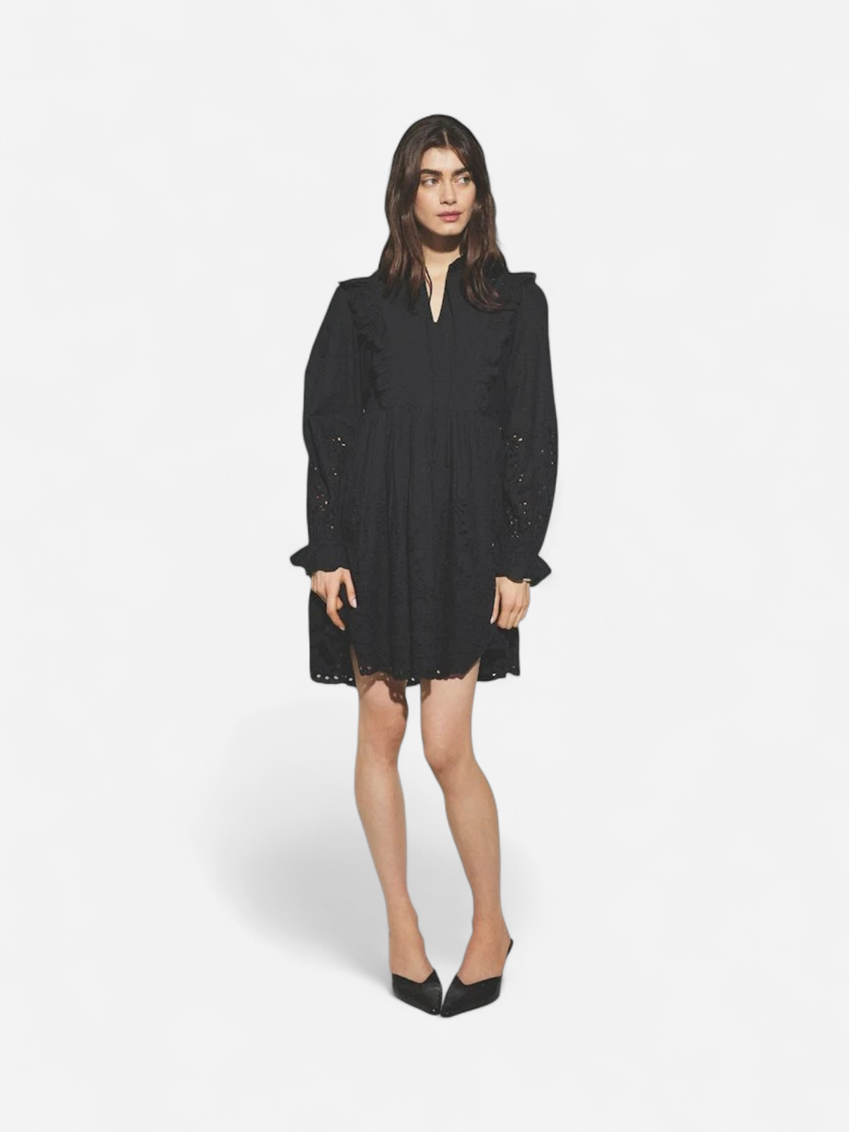 Y.A.S naisten mekko, YASLUMA LS DRESS S Musta - Kekäle.fi