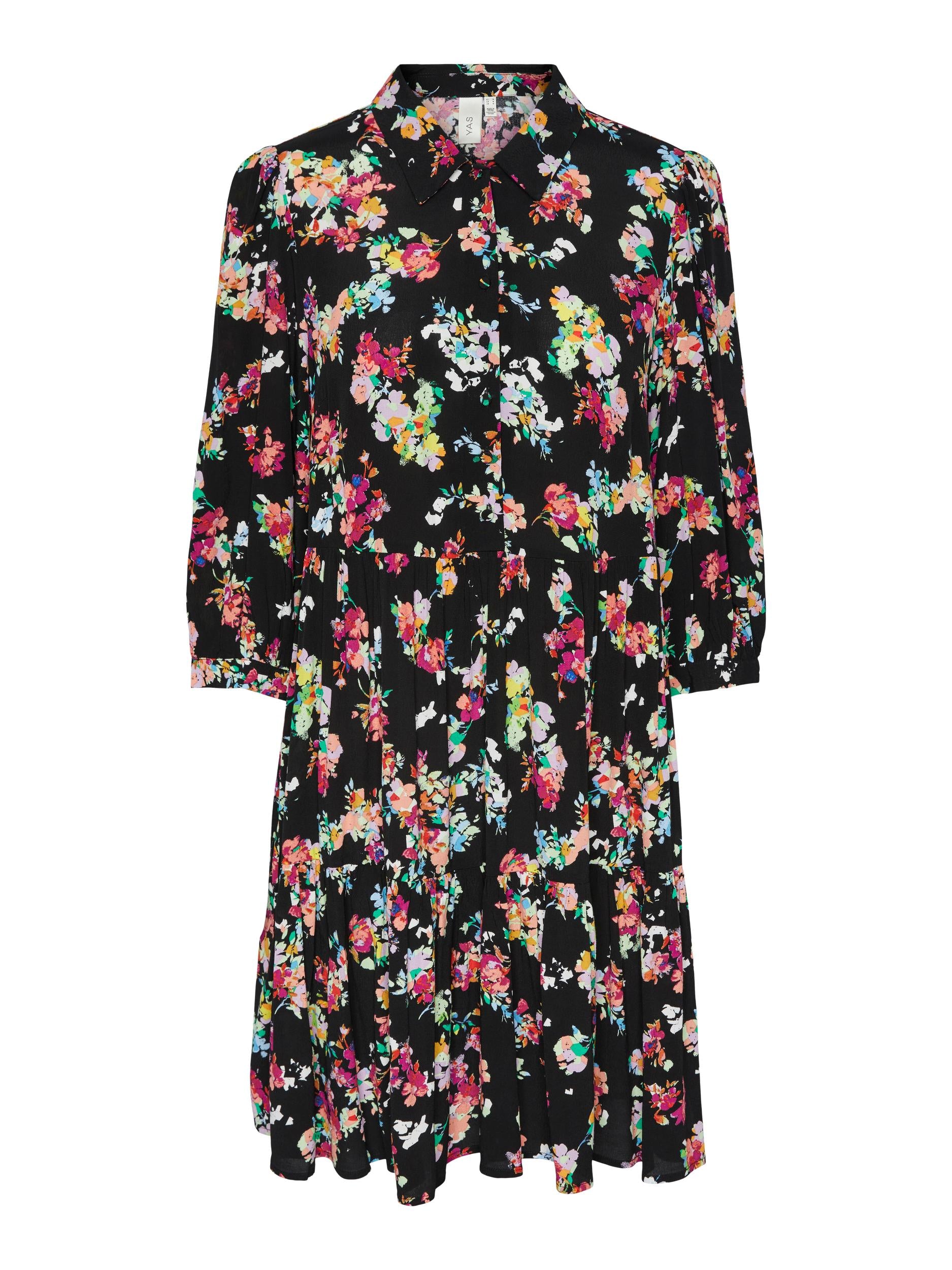 y-a-s-naisten-minimekko-k-yaserika-3-4-dress-noos-musta-kuosi-1