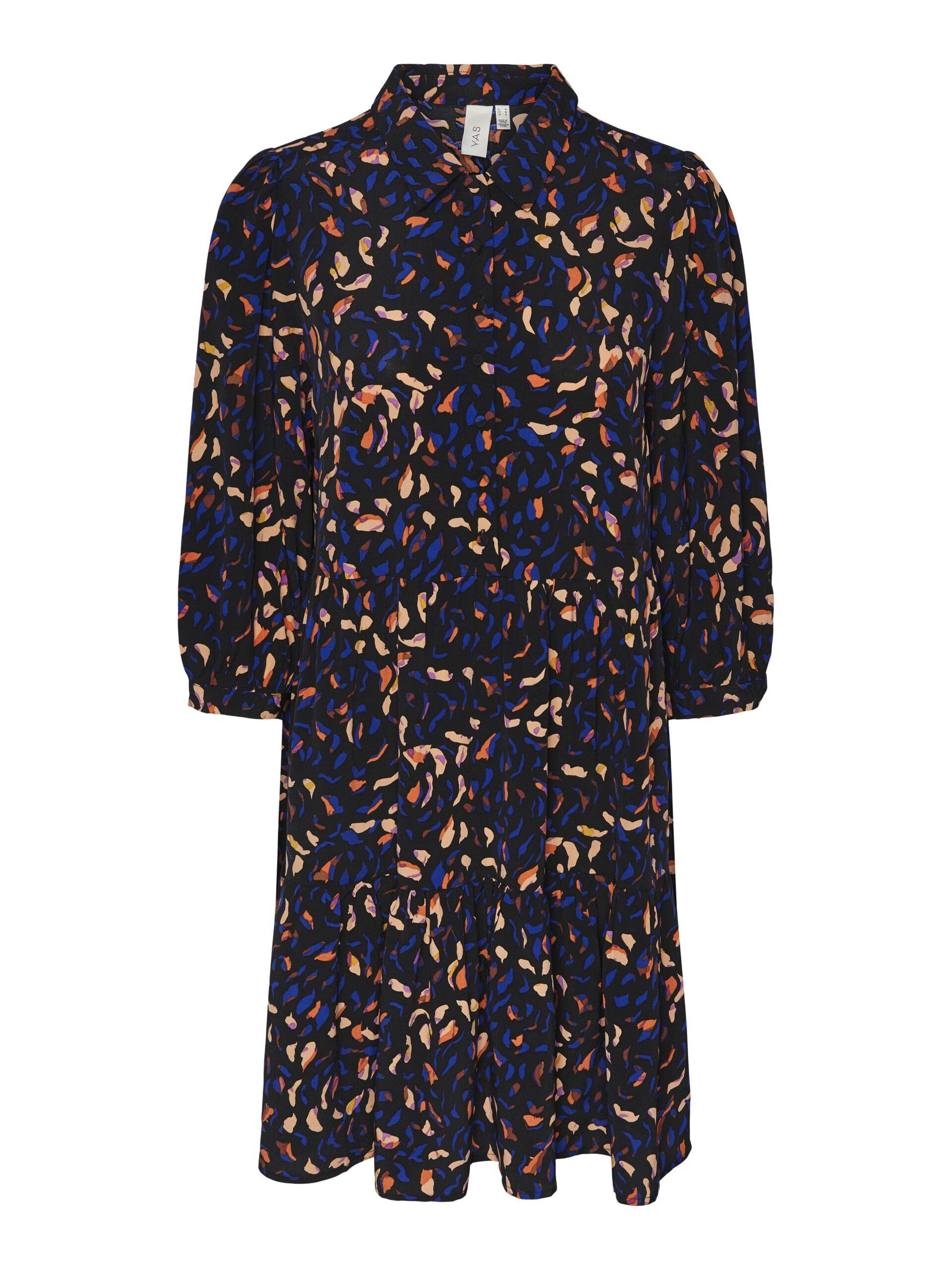 y-a-s-naisten-minimekko-k-yaserika-3-4-dress-noos-sininen-kuosi-3