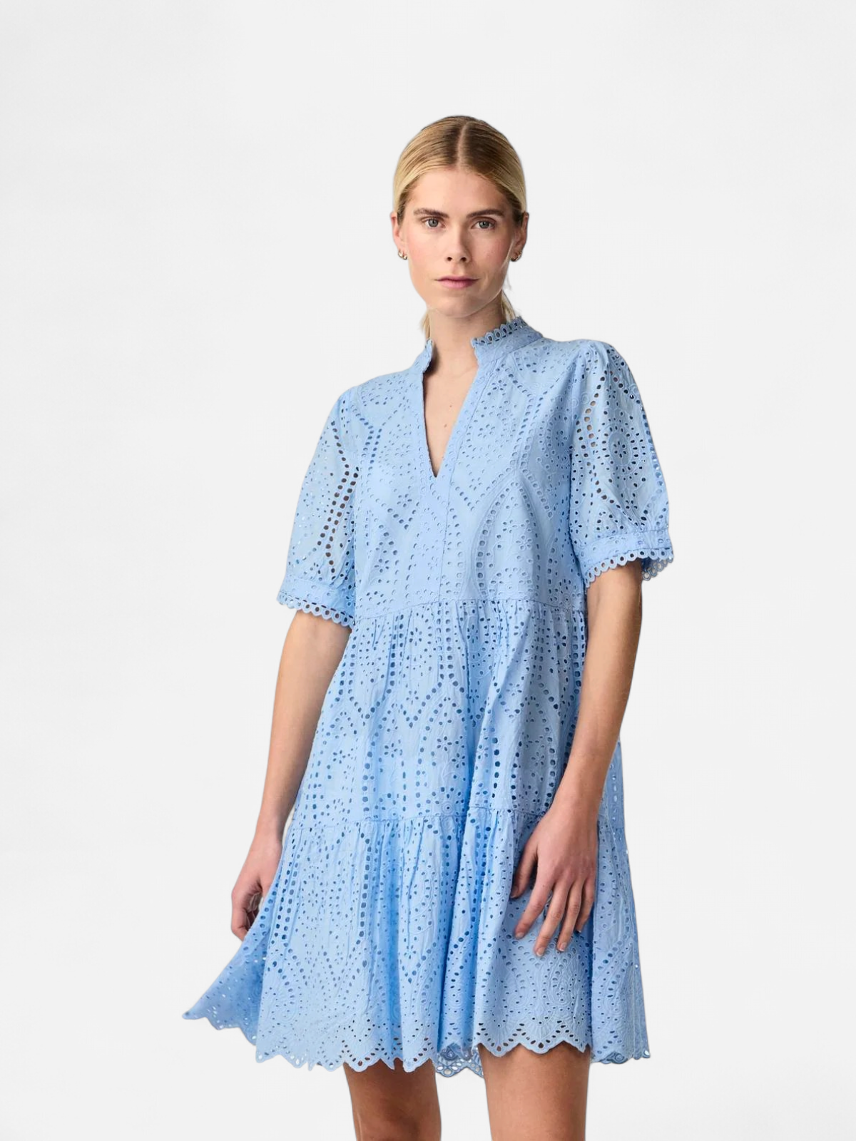 Y.A.S Naisten Minimekko YASHOLI SS DRESS Keskisininen - Kekäle.fi