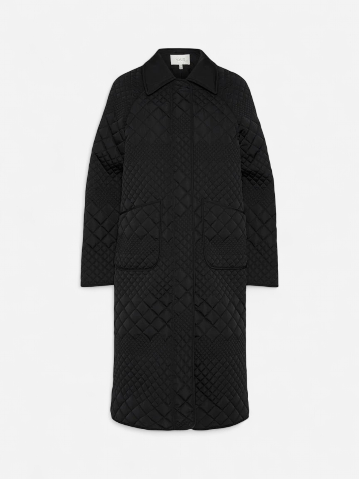 Y.A.S naisten takki, ASLAURIE LS PADDED COAT Musta - Kekäle.fi