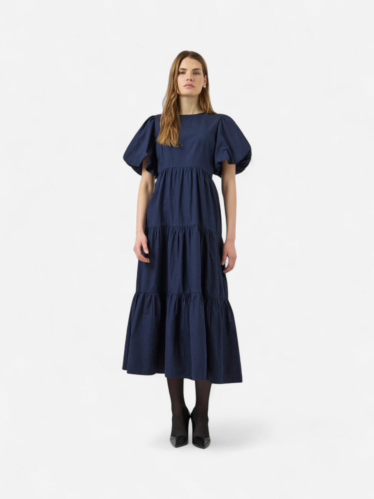 Y.A.S mekko YASColea SS Ankle Dress S, Navy Blazer - Kekäle.fi