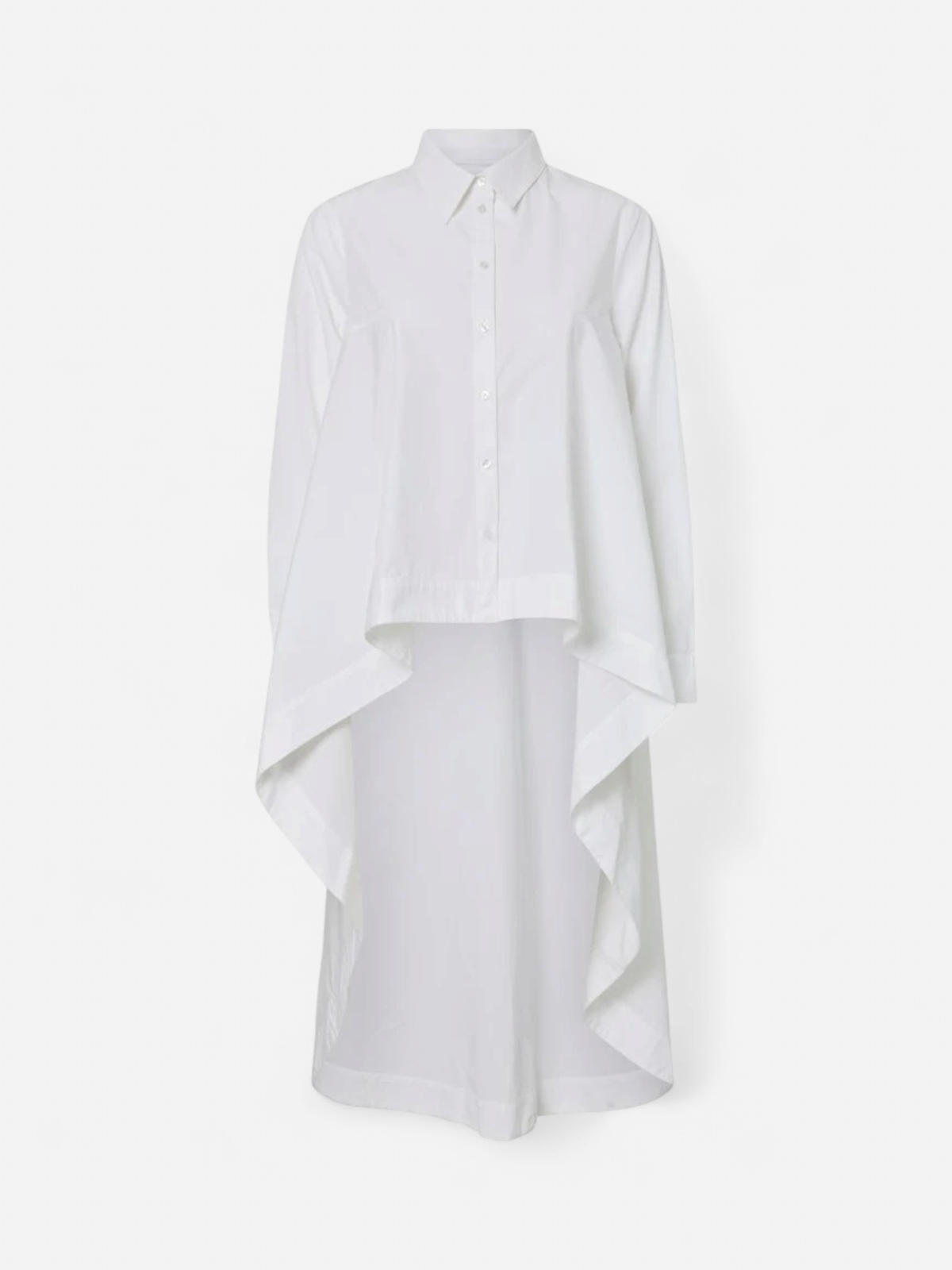 Y.A.S naisten paitapusero YASFlowly LS Long Shirt, Star White - Kekäle.fi