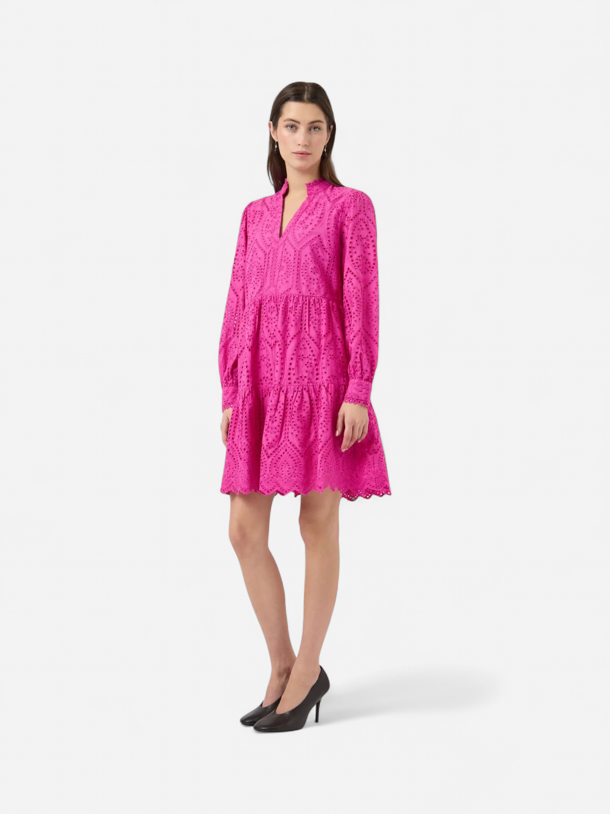Y.A.S naisten mekko YASHoli LS Dress S. Noos, Rose Violet - Kekäle.fi