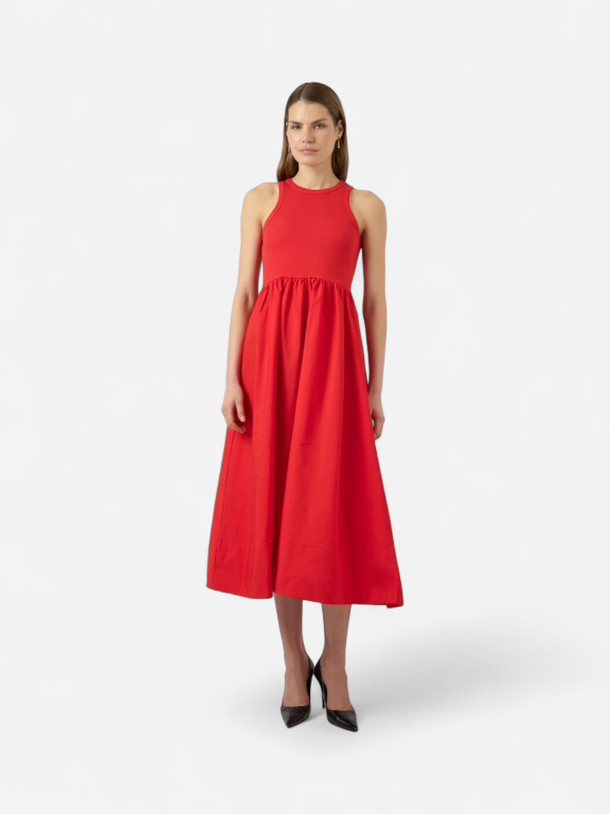 Y.A.S mekko YASMIRI SL Long Dress, punainen - Kekäle.fi