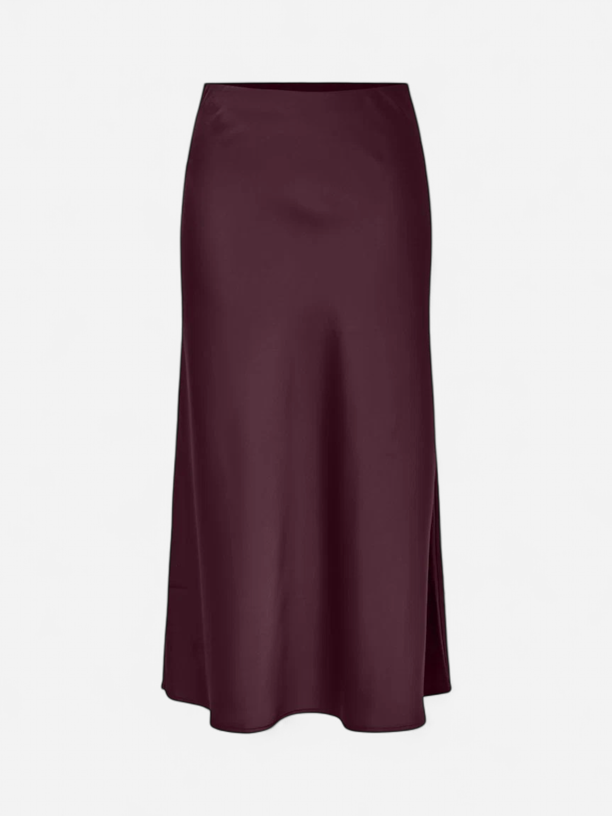 Y.A.S naisten hame YASPELLA HW MIDI SKIRT S. NOOS, Fig - Kekäle.fi