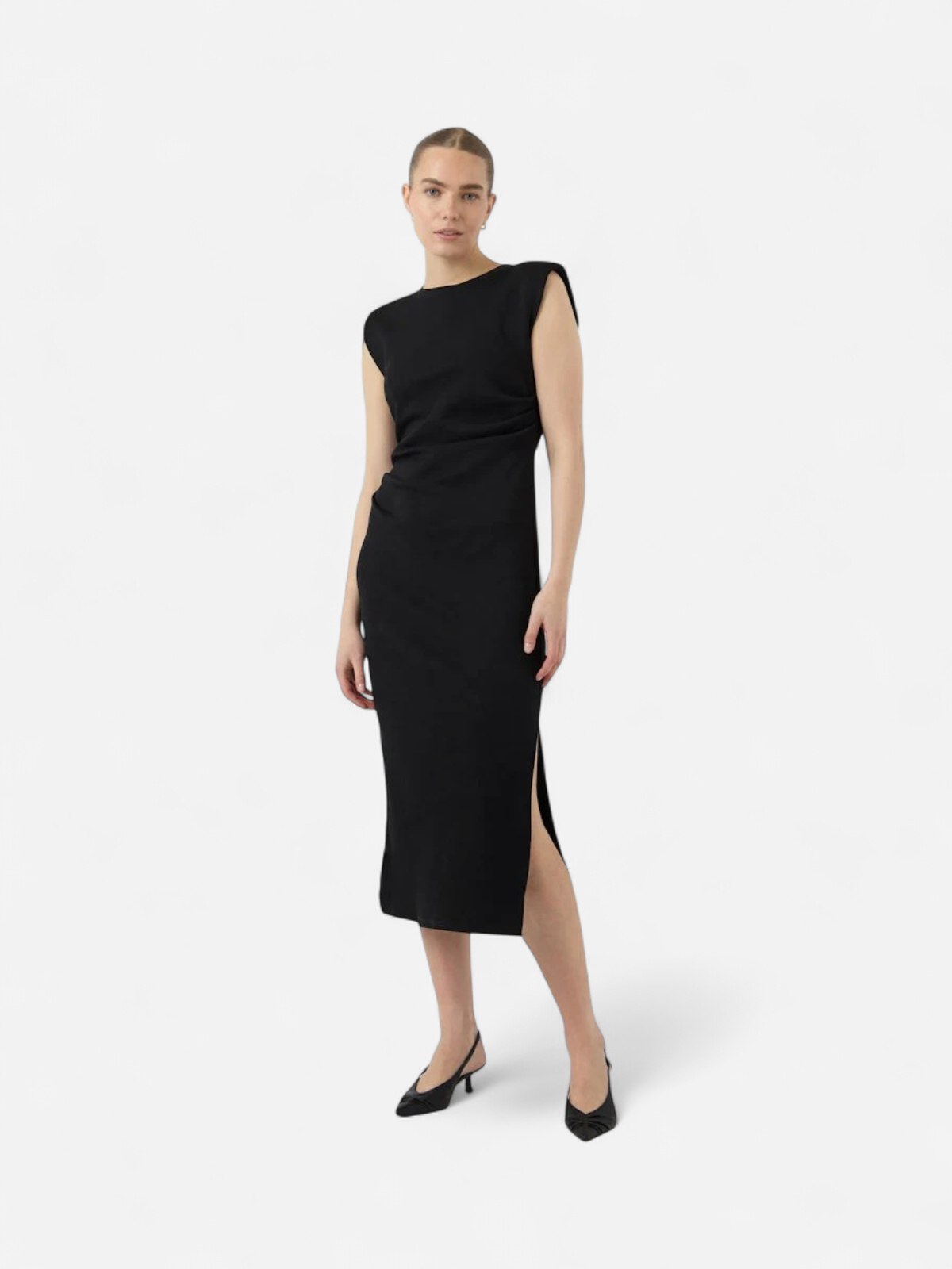 YASPINA SL LONG DRESS NOOS Black - Kekäle.fi