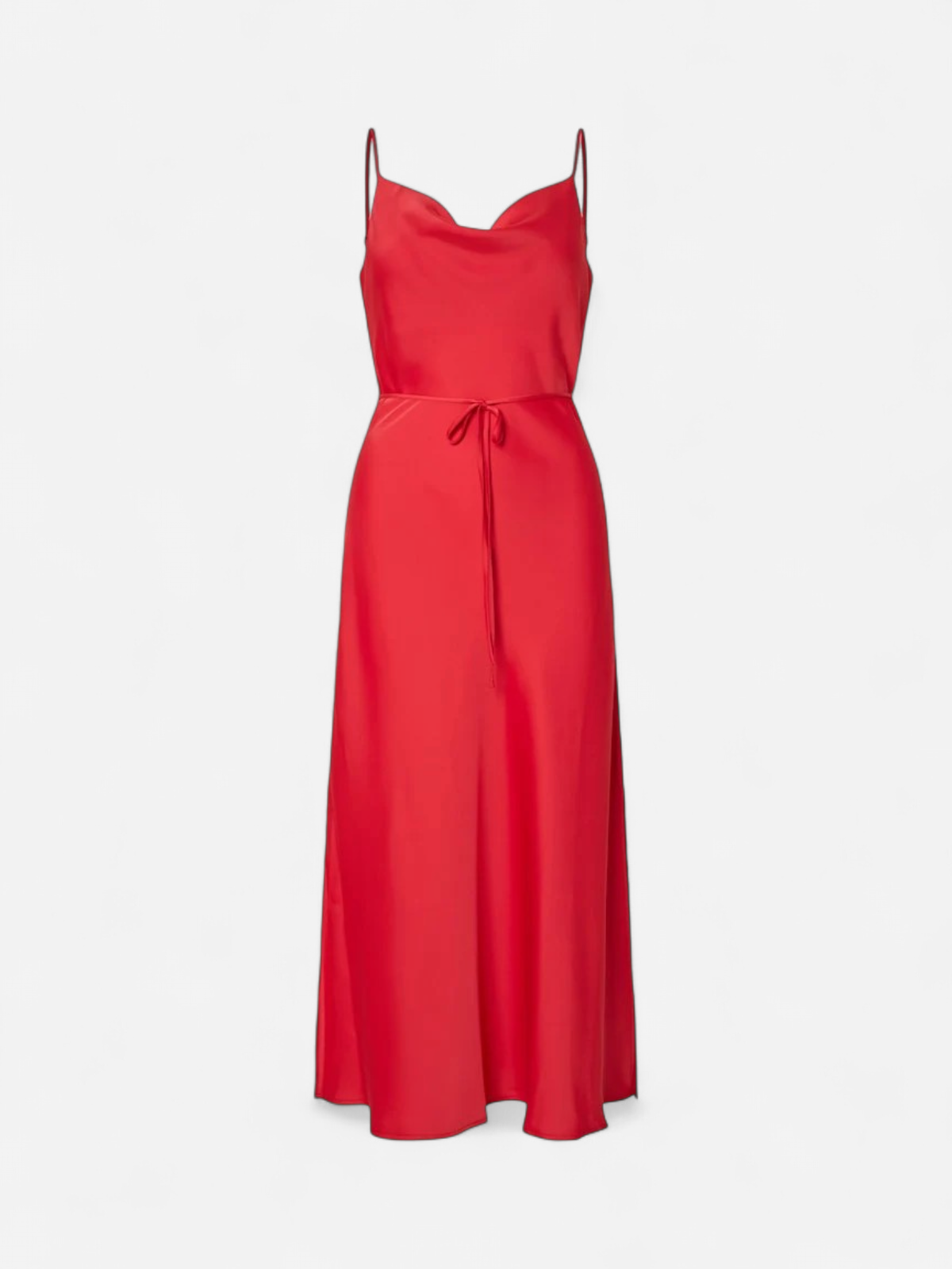 Y.A.S mekko YASThea Strap Long Dress S. Noos, Poinsettia - Kekäle.fi