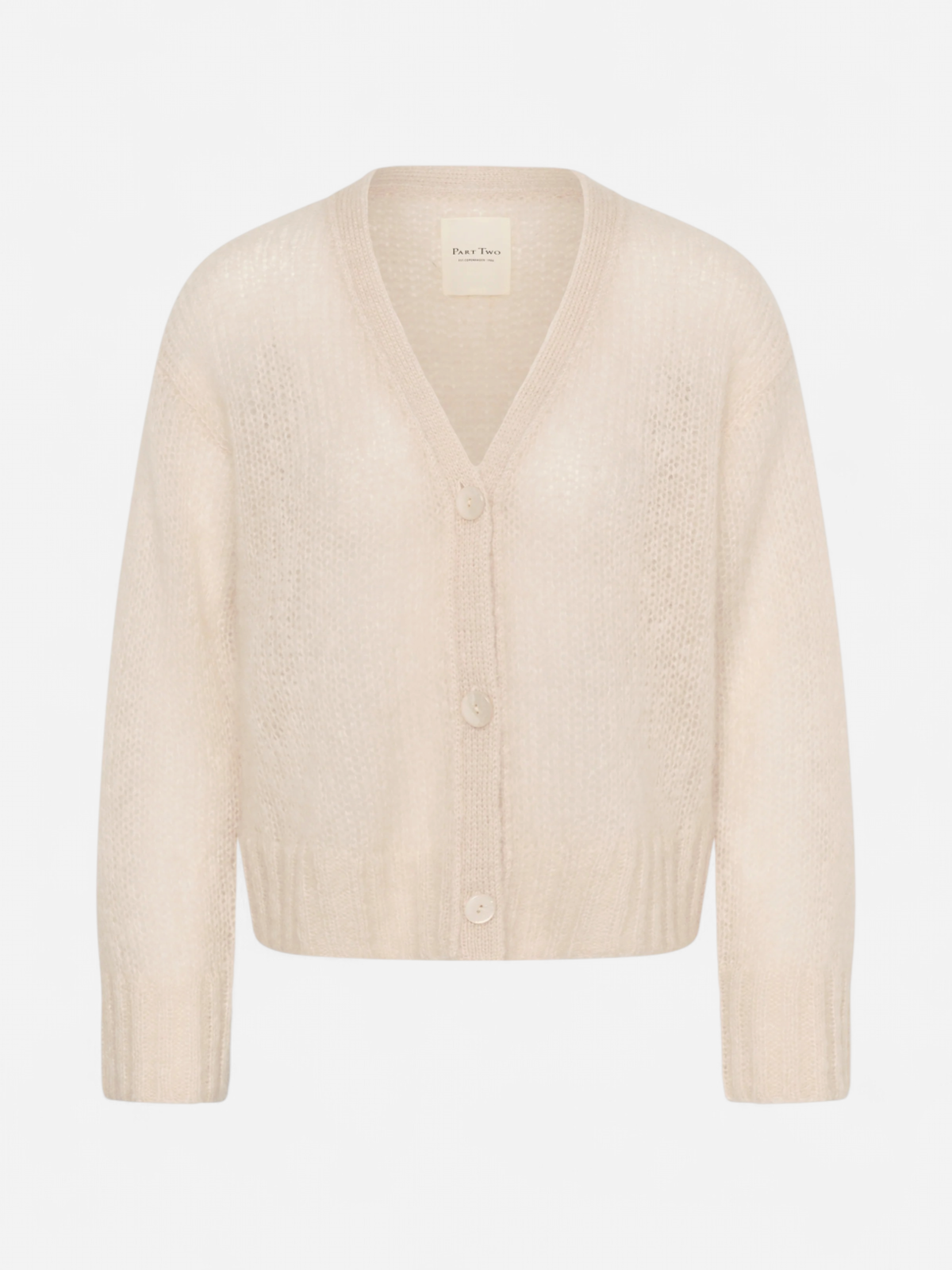ZENDAYAPW CARDIGAN Whitecap Gray - Kekäle.fi