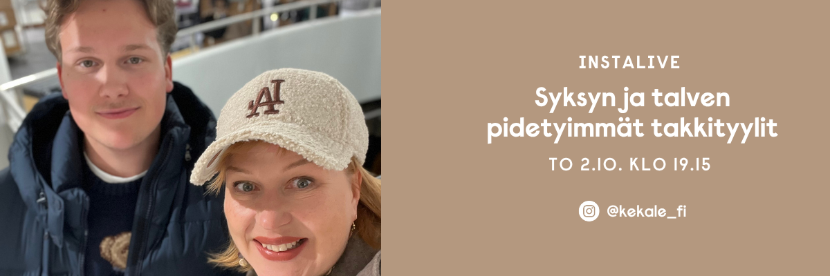 Syksyn ja talven pidetyimmät takkityylit