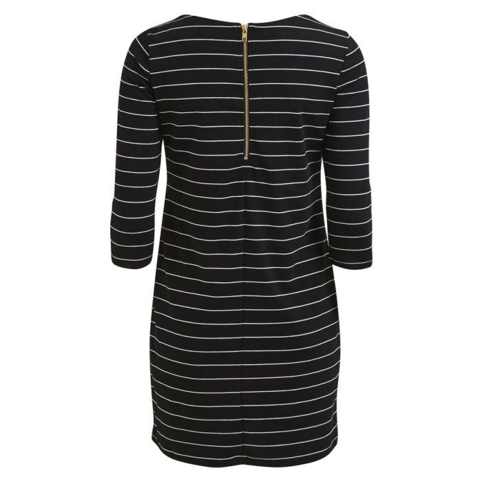 Vila Naisten Mekko Vitinny New Dress Raidallinen Musta Kekale