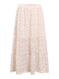 Object naisten hame, OBJGIGI MIDI SKIRT E HS 25 Cloud Dancer