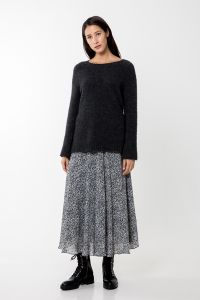 andiata-naisten-hame-fanny-2nd-hand-harmaa-kuosi-1