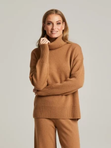 andiata-naisten-neulepusero-maeva-knit-kameli-1