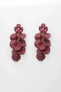 bow-19-korvakorut-leaf-stone-earrings-viininpunainen-1