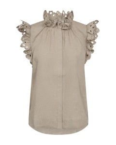 copenhagen-muse-naisten-toppi-natuli-shirt-ruskeanharmaa-1