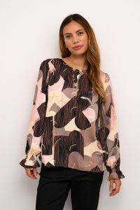 culture-naisten-pusero-helena-ls-blouse-2nd-hand-vaaleanpunainen-kuosi-1