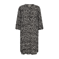 freequent-naisten-mekko-adna-dress-mustavalkoinen-1