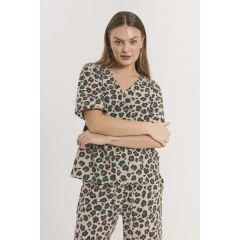 freequent-naisten-paitapusero-fqlavisco-blouse-ruskea-kuosillinen-1