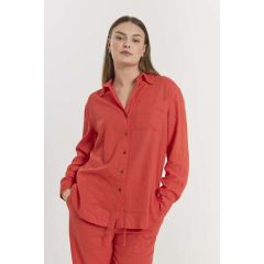 freequent-naisten-paitapusero-lava-sh-simple-punainen-1