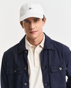 gant-miesten-lippis-shield-cotton-twill-cap-valkoinen-1