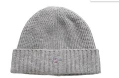 gant-miesten-pipo-cotton-blend-beanie-vaaleanharmaa-1
