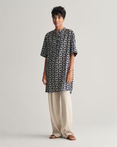 gant-naisten-tunika-rel-g-pattern-ss-tunic-sininen-kuosi-1