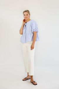 gauhar-naisten-paita-hanna-shirt-raidallinen-sininen-1
